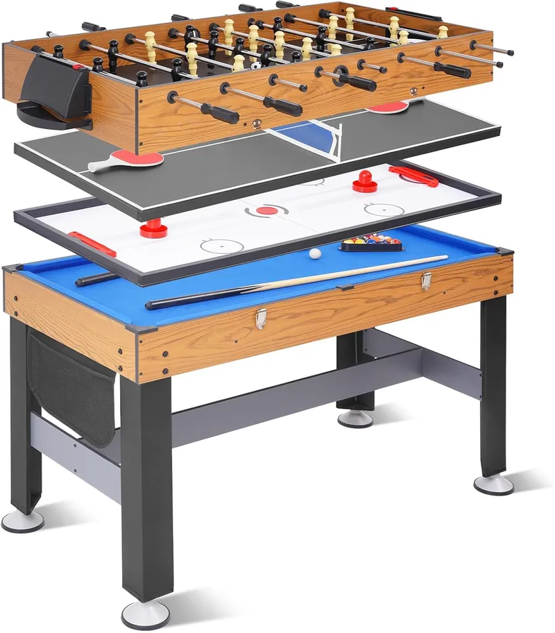 RAYKEEP 4-in-1 Multi Game Table